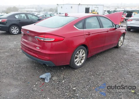 2019 Ford Fusion Se из США, поврежденный, VIN 3FA6P0HDXKR146346